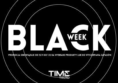 Black Week w Time Trend – ruszaj po swoje wymarzone zegarki!!!