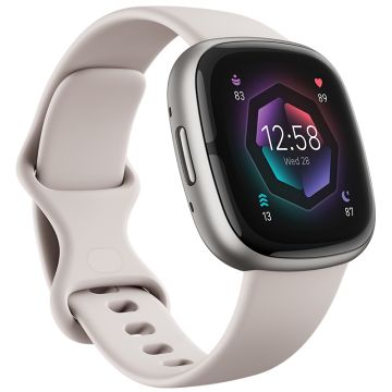 FITBIT SENSE 2 BIALY/PLATYNOWY