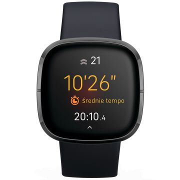 FITBIT SENSE CZARNY