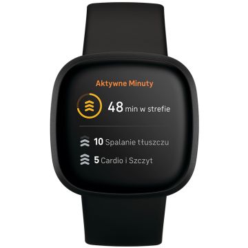 FITBIT VERSA 3 CZARNY