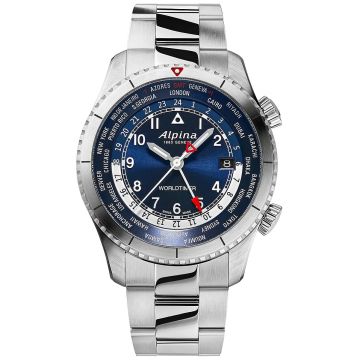 ALPINA Startimer Pilot Worldtimer AL-255N4S26B