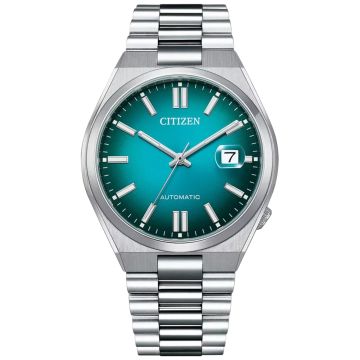 Zegarek męski z niebieską tarczą Citizen Tsuyoza NJ0151-88X