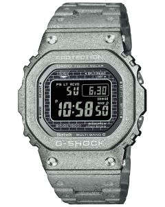 zegarek męski G-Shock GMW-B5000PG-9ER 40 anniversary full metal w srebrnym kolorze, cyfrowy wyświetlacz