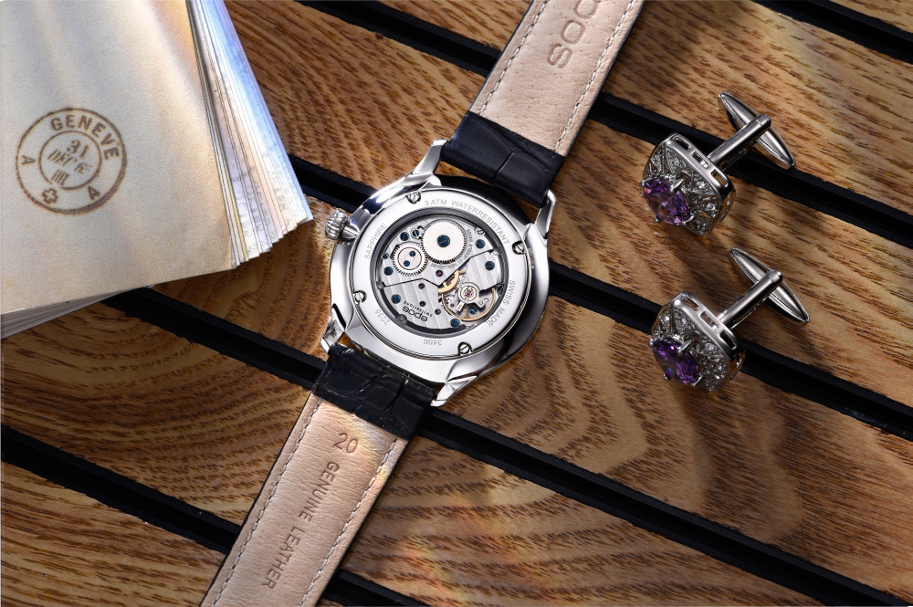 Elegancki zegarek męski na pasku EPOS Originale 3408.208.20.14.15