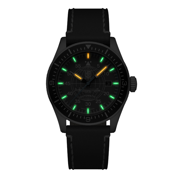 Zegarek męski na pasku szarym Luminox Constellation Automatic 9600 Series XA.9602