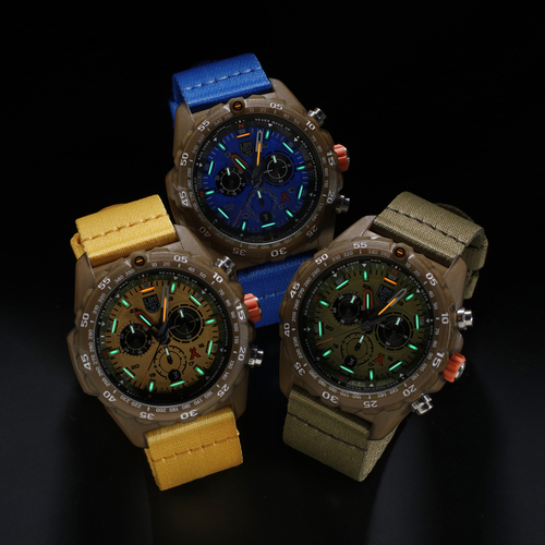 Zegarek męski na pasku niebieskim Luminox 