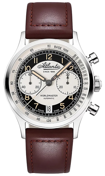 Zegarek męski Atlantic Worldmaster Bicompax 52852.41.23