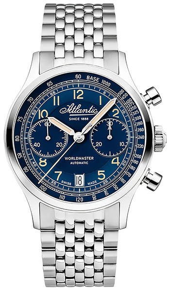 Zegarek męski Atlantic Worldmaster Bicompax 52857.41.53