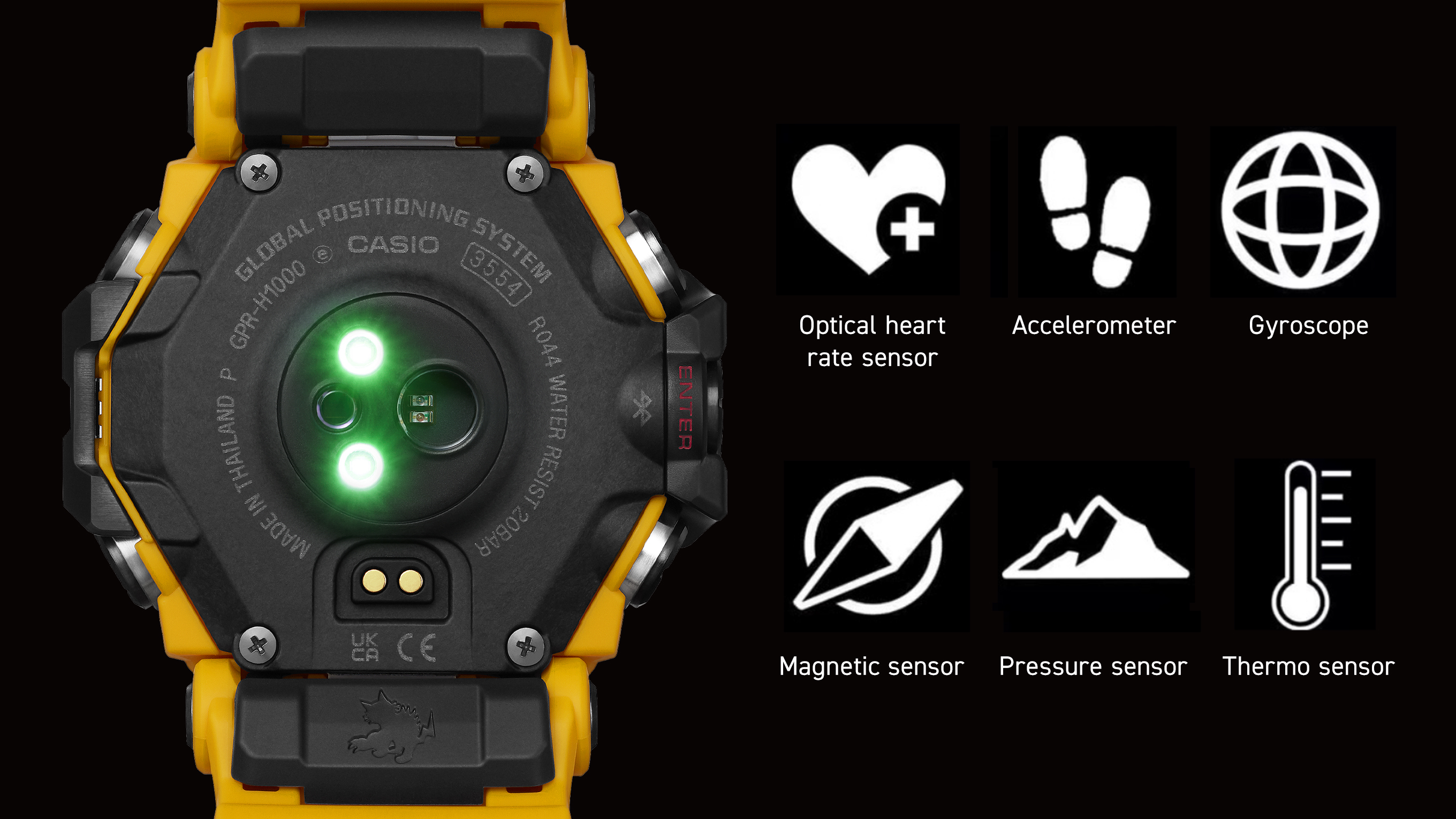 Zegarek męski G-Shock Master of G Rangeman GPR-H1000-9ER