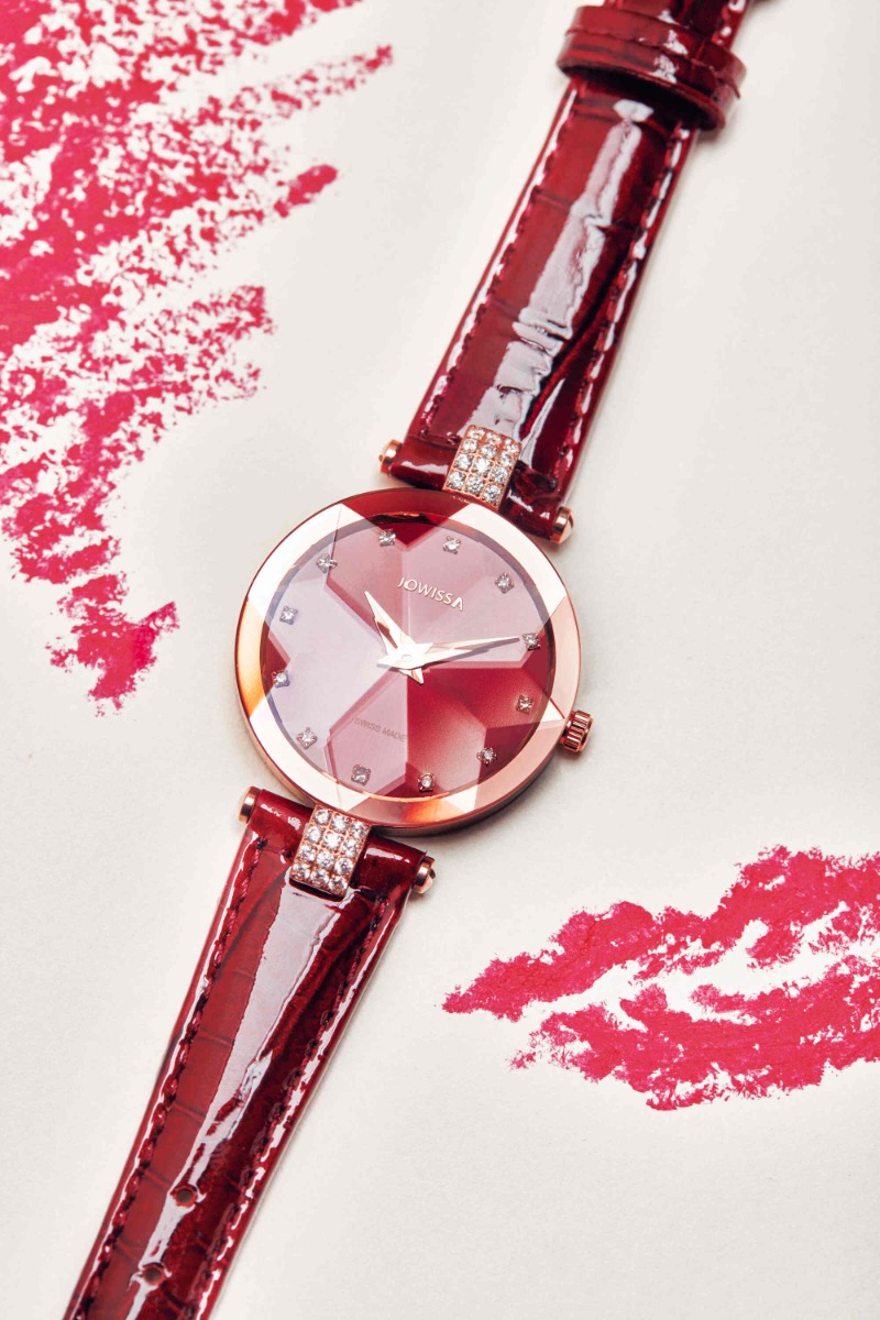 Zegarek Damski Jowissa Facet Strass Swiss Ladies Watch J5.771.M