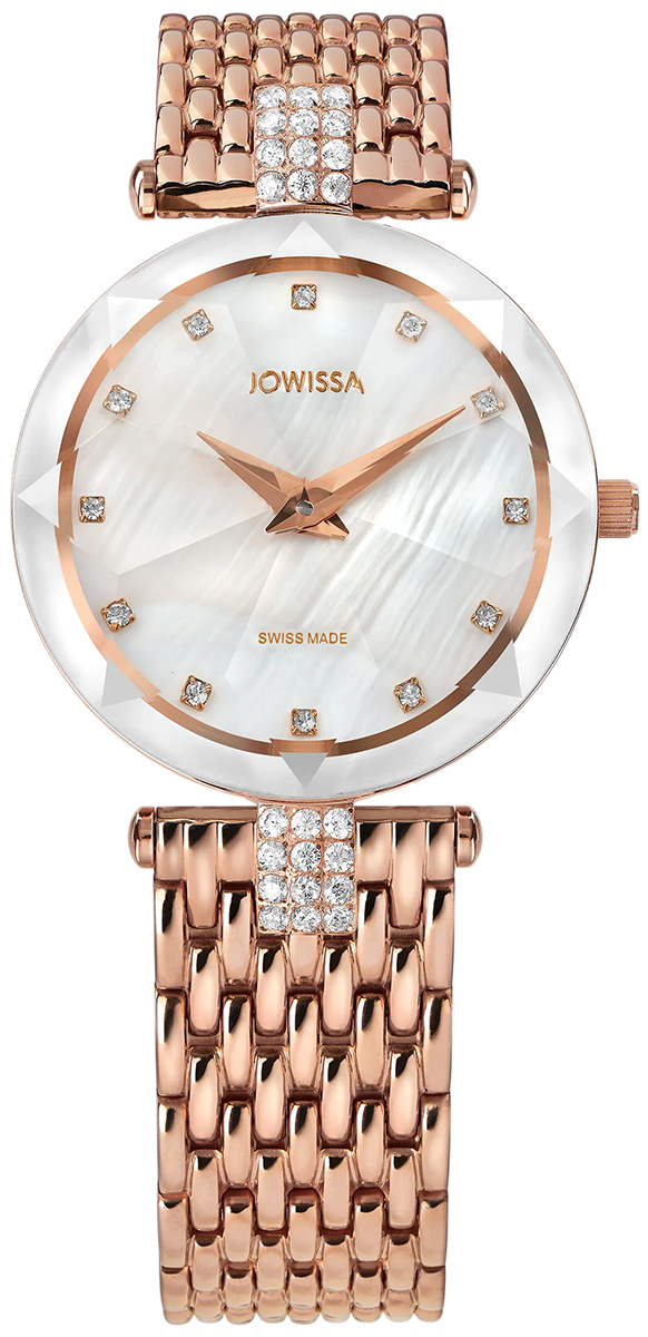 Zegarek Damski Jowissa Facet Strass Swiss Ladies Watch J5.774.M