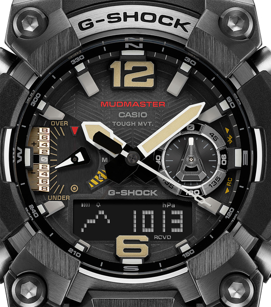 Czarny zegarek męski G-Shock Mudmaster  GWG-B1000-3AER 